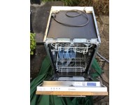 indesit dis04 integrated slimline dishwasher